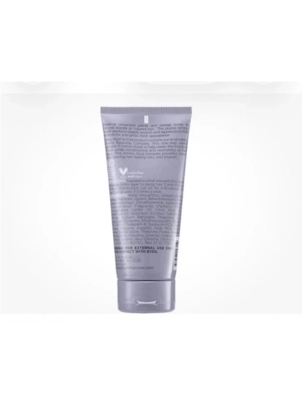 New Root To End Purple Hair Mask Repair Blondes Strand Reviving Complex No Brass